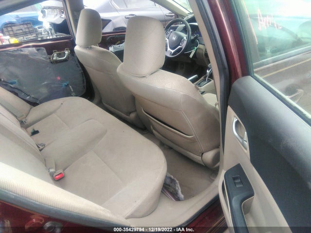 2012 HONDA CIVIC SDN EX VIN: 19XFB2F89CE049092