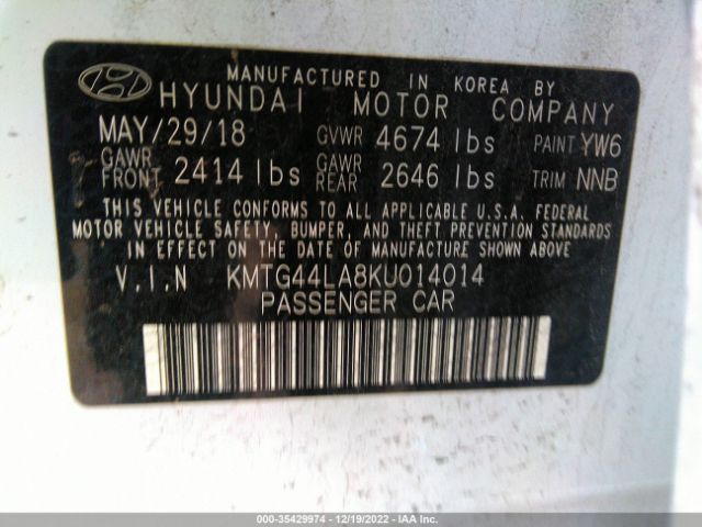 KMTG44LA8KU014014 Genesis G70 2.0t Advanced