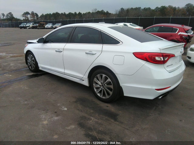 2016 HYUNDAI SONATA 2.4L SPORT VIN: 5NPE34AF4GH279585