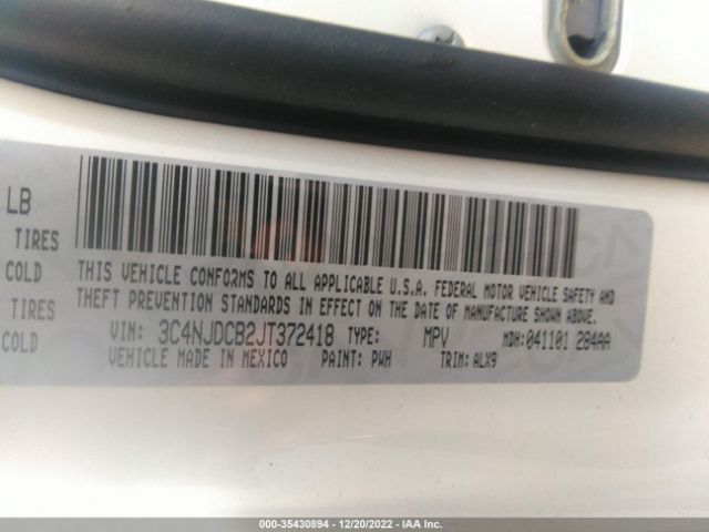 3C4NJDCB2JT372418 Jeep Compass Limited