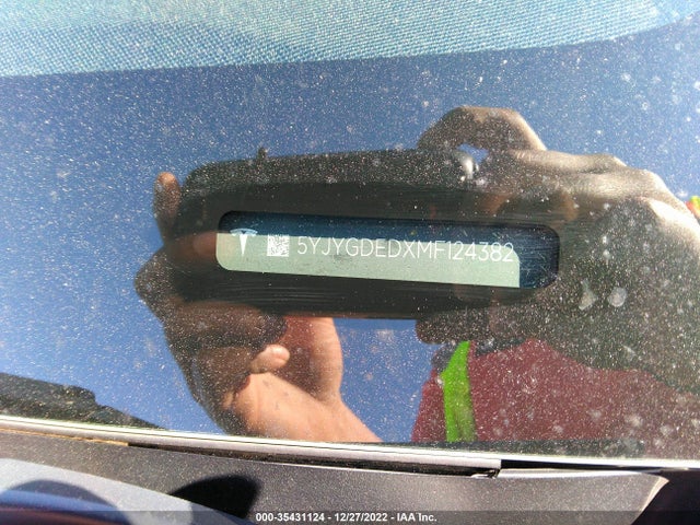 Tesla Model Y Standard Range 2021 5YJYGDEDXMF124382 Image 10