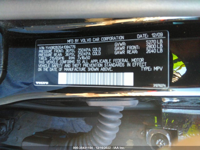 YV4982BZ6A1084776 Volvo Xc70 3.2l