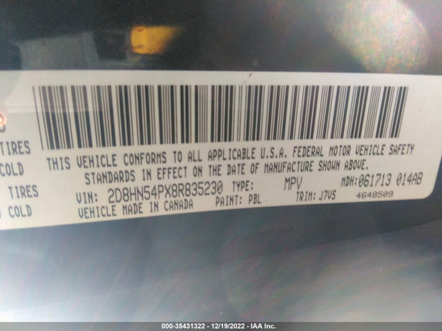 Dodge Grand Caravan Sxt 2008 2D8HN54PX8R835230 Image 10