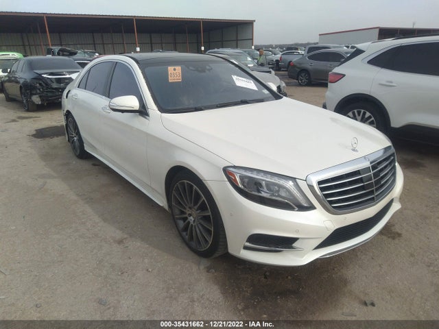 2016 Mercedes-Benz S-Class, VIN: WDDUG8CB6GA254508