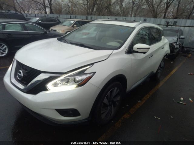5N1AZ2MH1JN107970 Nissan Murano Platinum