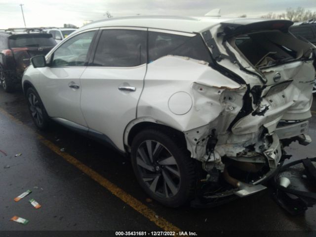 5N1AZ2MH1JN107970 Nissan Murano Platinum