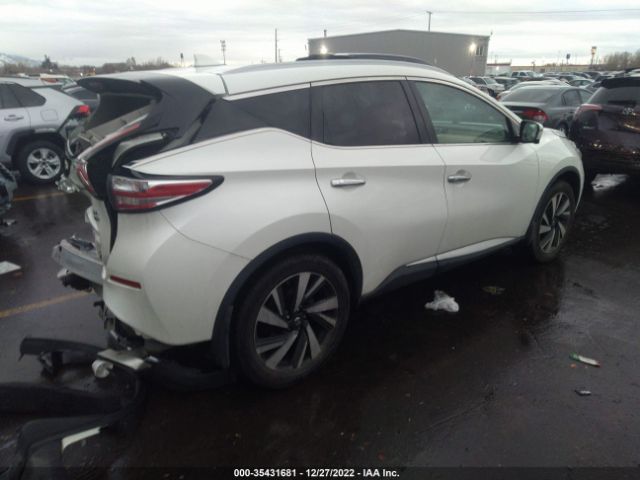 5N1AZ2MH1JN107970 Nissan Murano Platinum