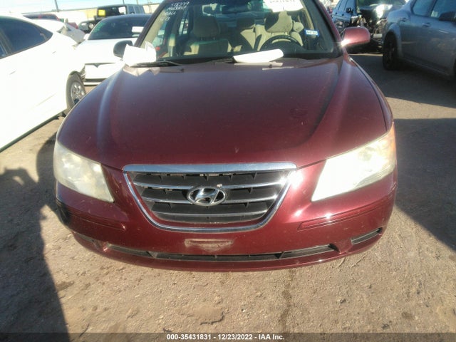 2009 HYUNDAI SONATA GLS VIN: 5NPET46C79H518399