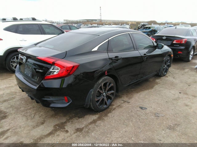2019 HONDA CIVIC SEDAN SPORT VIN: 19XFC2F87KE033114