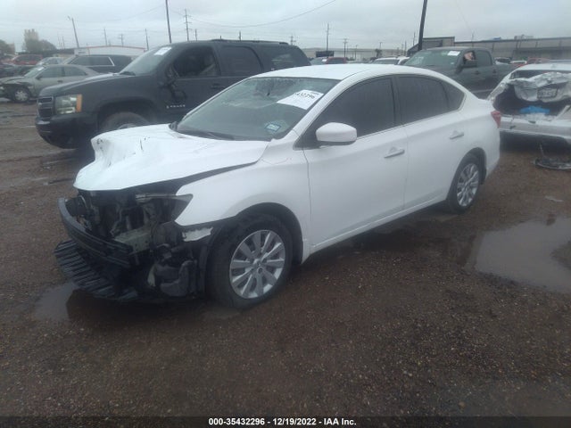 2016 NISSAN SENTRA S VIN: 3N1AB7AP9GY298229