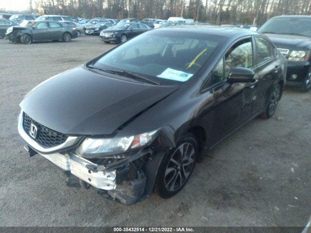 Honda CIVIC EX 2014 2HGFB2F85EH550120 Image 2