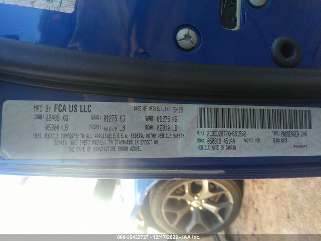 Dodge Challenger R/t 2019 2C3CDZBT7KH651982 Image 9