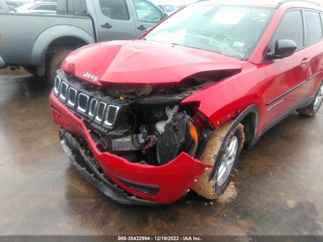 2018 JEEP COMPASS SPORT VIN: 3C4NJCABXJT411527