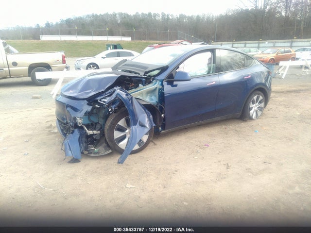 Tesla Model Y Long Range 2021 5YJYGAEE0MF297044 Image 2