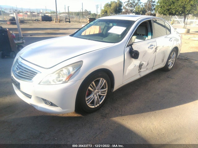2013 INFINITI G37 SEDAN JOURNEY VIN: JN1CV6AP3DM719922