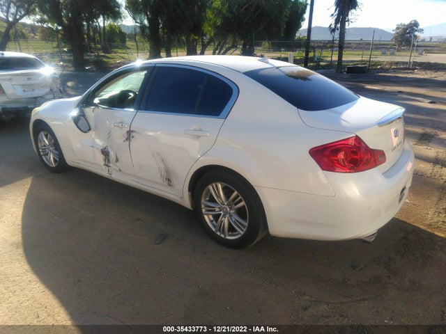 2013 INFINITI G37 SEDAN JOURNEY VIN: JN1CV6AP3DM719922