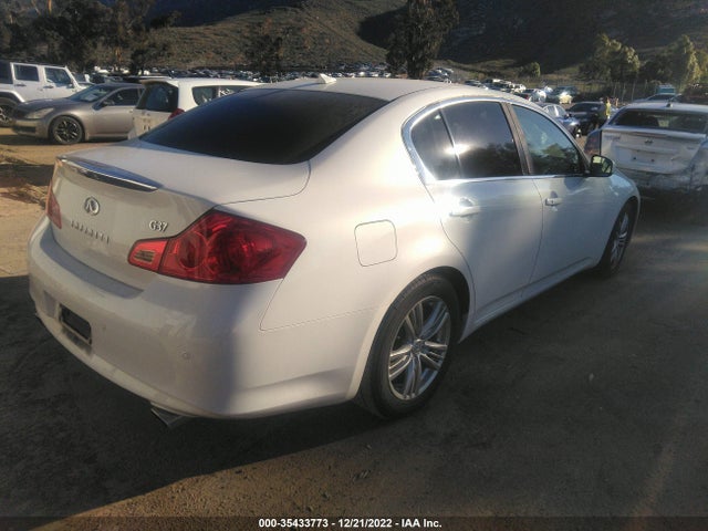 2013 INFINITI G37 SEDAN JOURNEY VIN: JN1CV6AP3DM719922