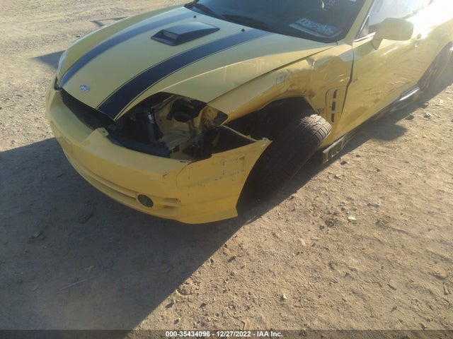 2006 HYUNDAI TIBURON GS VIN: KMHHM65D96U194529