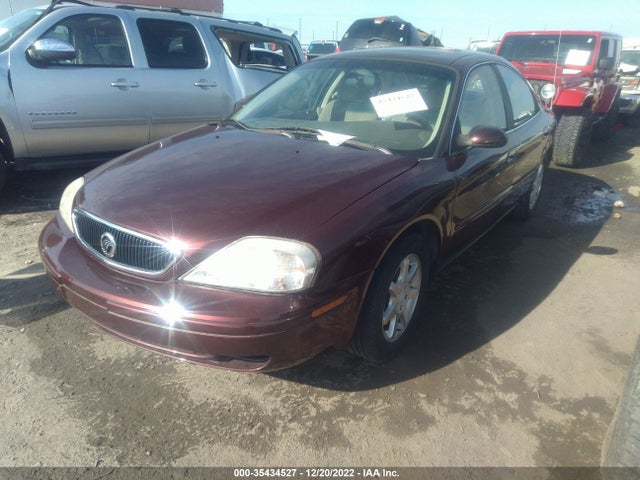 2000 MERCURY SABLE LS VIN: 1MEFM53UXYG614775