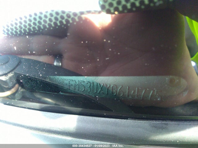2000 MERCURY SABLE LS VIN: 1MEFM53UXYG614775