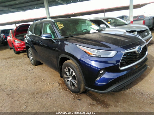 2022 Toyota Highlander, VIN: 5TDHZRBH2NS204741