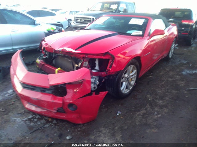 2015 CHEVROLET CAMARO LT VIN: 2G1FD3D30F9260295