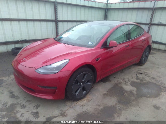 Tesla Model 3 Long Range 2021 5YJ3E1EB6MF925257 Image 2