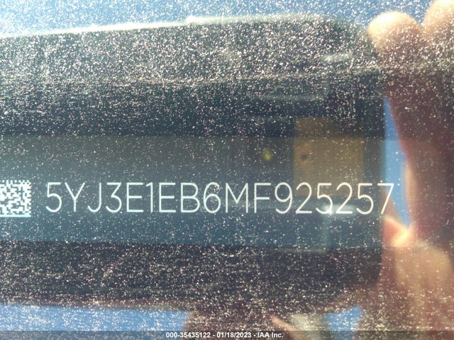 Tesla Model 3 Long Range 2021 5YJ3E1EB6MF925257 Image 10