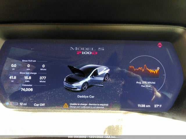 Tesla Model S 100d/p100d/performance 2019 5YJSA1E48KF307539 Image 8