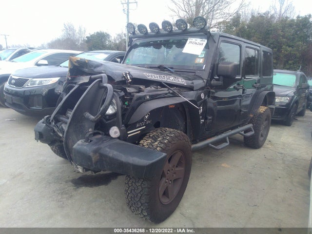 2016 JEEP WRANGLER UNLIMITED SPORT VIN: 1C4BJWDG4GL282782
