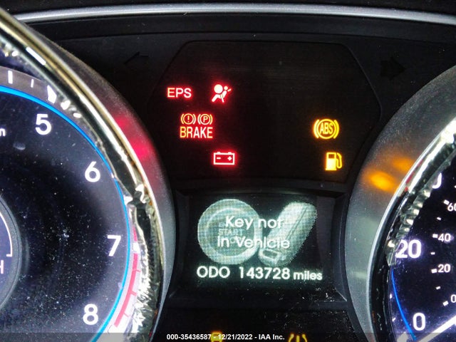 2013 HYUNDAI SONATA LIMITED VIN: 5NPEC4AB4DH595318