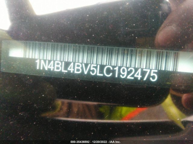 1N4BL4BV5LC192475 Nissan Altima 2.5 S
