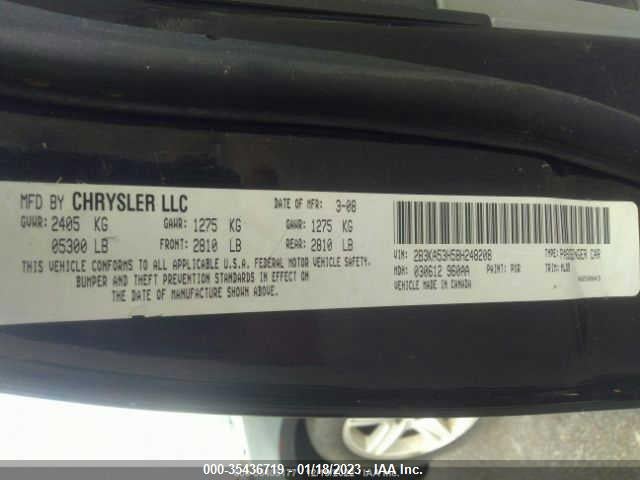 Dodge CHARGER R/T 2008 2B3KA53H58H248208 Image 9