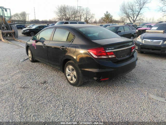 2013 HONDA CIVIC SDN LX VIN: 2HGFB2F53DH597778