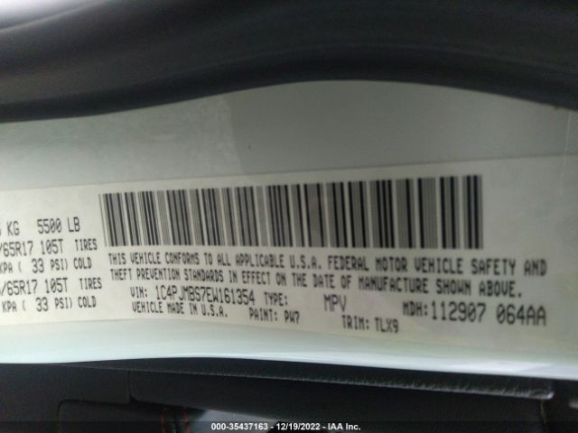 1C4PJMBS7EW161354 Jeep Cherokee Trailhawk