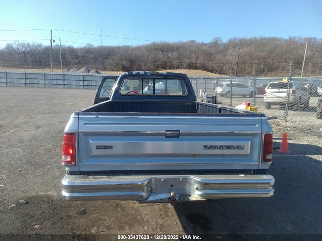 1989 DODGE D-SERIES D150 VIN: 1B7FE16Y5KS085228
