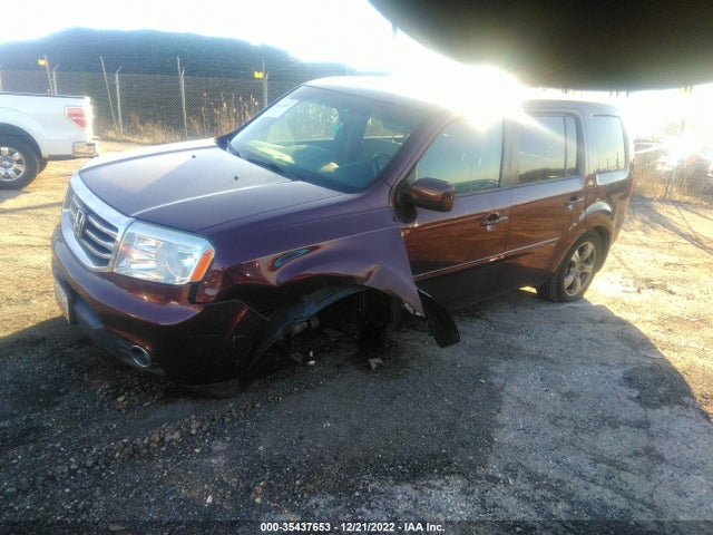 Honda Pilot Ex-l 2014 5FNYF4H54EB039336 Image 2