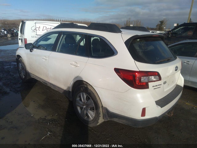 2016 SUBARU OUTBACK 2.5I VIN: 4S4BSBAC1G3266249