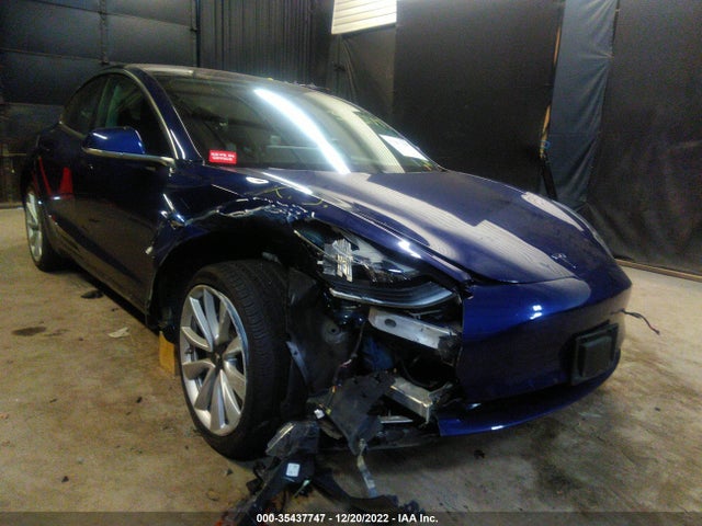 Tesla Model 3 Long Range 2018 5YJ3E1EB0JF088615 Image 1