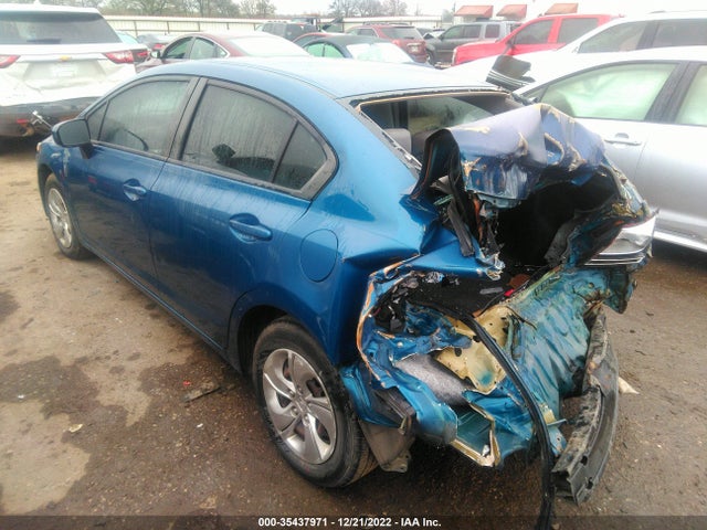 Honda Civic Sedan Lx 2014 2HGFB2F53EH532897 Image 4
