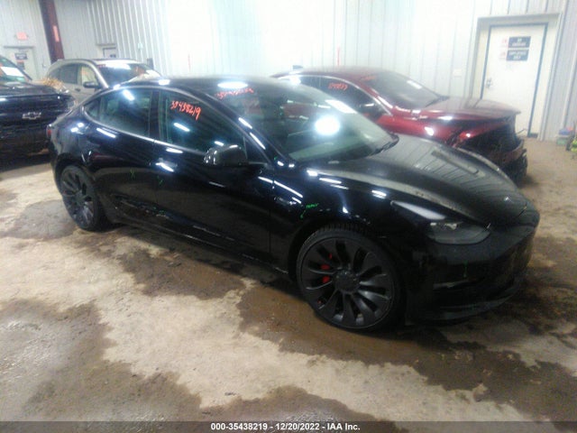 Tesla Model 3 Performance 2021 5YJ3E1EC7MF061103 zdjęcie główne