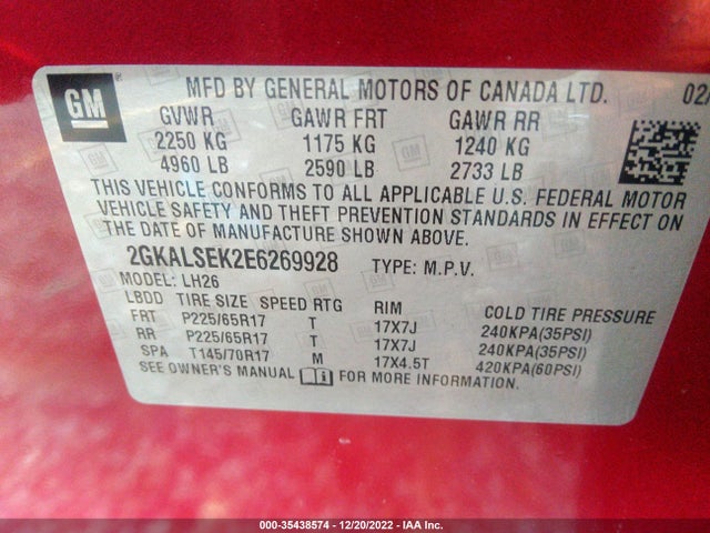 GMC Terrain Slt 2014 2GKALSEK2E6269928 Image 9