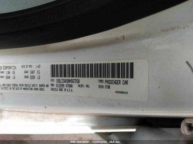 Dodge Avenger Sxt 2008 1B3LC56K88N567258 Image 10