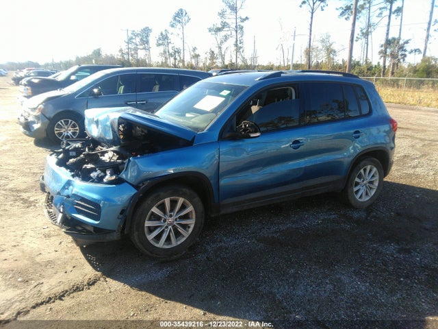 2017 VOLKSWAGEN TIGUAN VIN: WVGAV7AX6HK047393