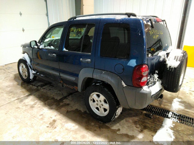 2005 JEEP LIBERTY SPORT VIN: 1J4GL48K95W631086