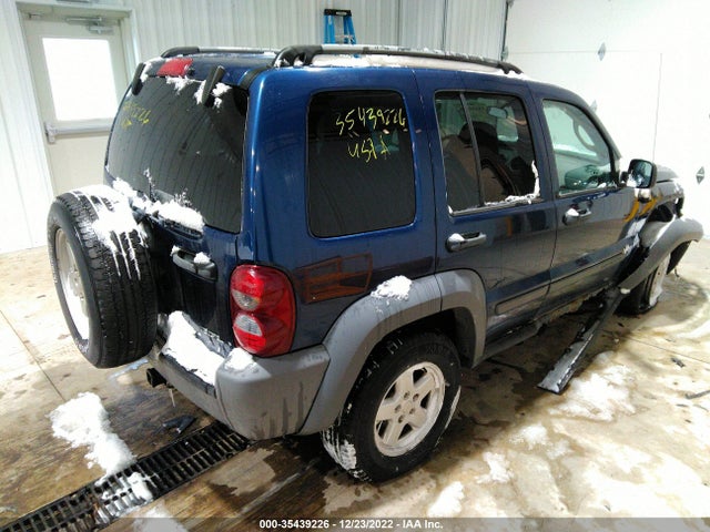 2005 JEEP LIBERTY SPORT VIN: 1J4GL48K95W631086