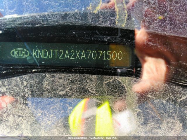 KNDJT2A2XA7071500 KIA SOUL +