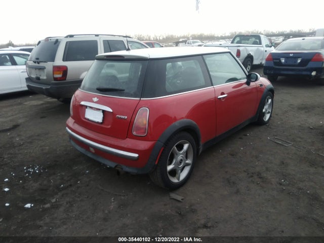 2004 MINI COOPER HARDTOP VIN: WMWRC33414TJ61652