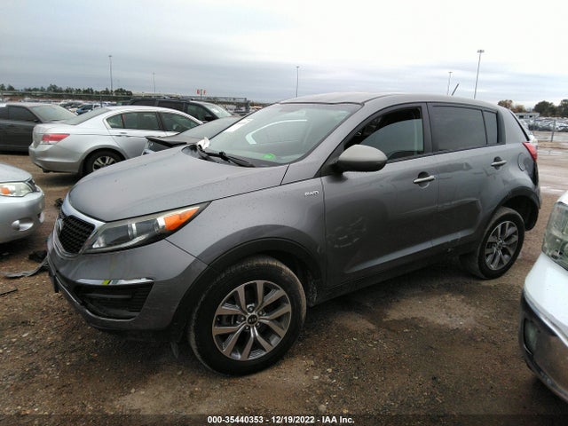 2016 KIA SPORTAGE LX VIN: KNDPBCACXG7836581