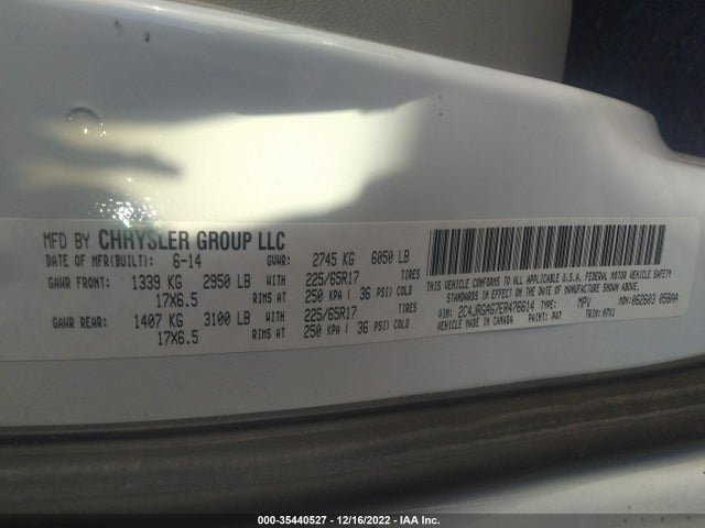 2014 Ram Cargo Van, VIN: 2C4JRGAG7ER476614